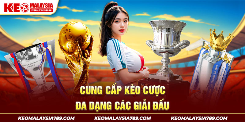 Cung cấp kèo cược đa dạng các giải đấu