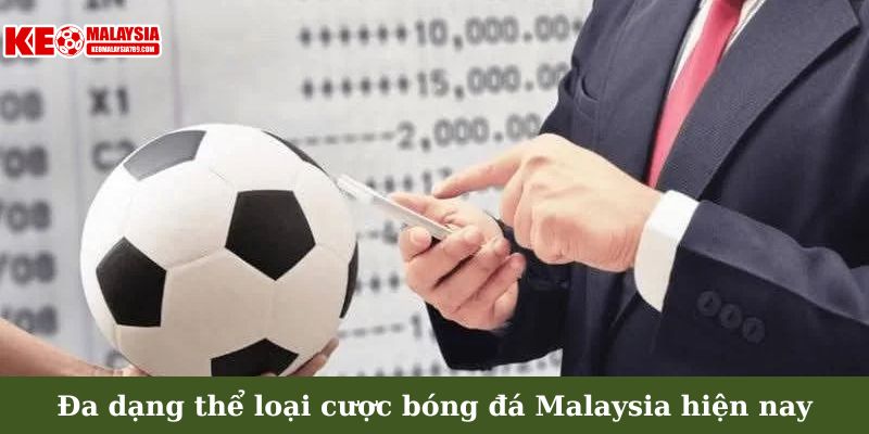 Đa dạng thể loại cược bóng đá Malaysia hiện nay